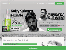 Tablet Screenshot of geciktirici.com